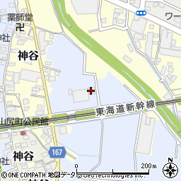 静岡県富士市神谷南14周辺の地図