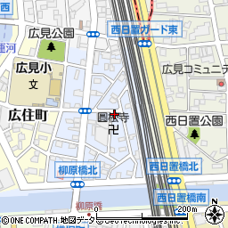 愛知県名古屋市中川区柳堀町周辺の地図