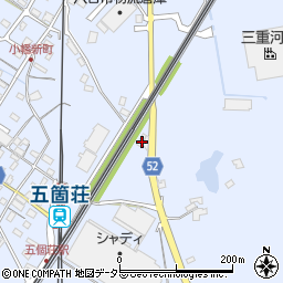 滋賀県東近江市五個荘小幡町523周辺の地図