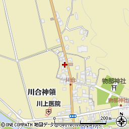 島根県大田市川合町川合神領1504周辺の地図