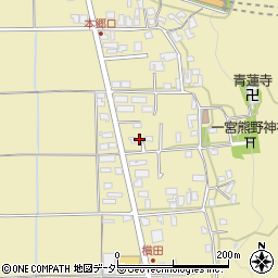 兵庫県丹波市氷上町横田334周辺の地図