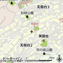 静岡県三島市芙蓉台周辺の地図