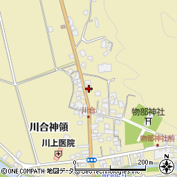 川合郵便局 ＡＴＭ周辺の地図