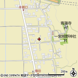 兵庫県丹波市氷上町横田342-8周辺の地図