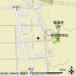 兵庫県丹波市氷上町横田345周辺の地図