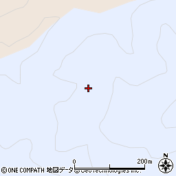 愛知県豊根村（北設楽郡）古真立（小田上）周辺の地図