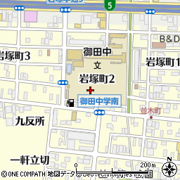 岩塚石油株式会社周辺の地図