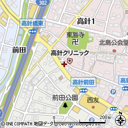 愛知県名古屋市名東区高針1丁目1701周辺の地図