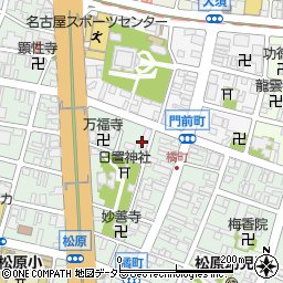 前塚公園周辺の地図
