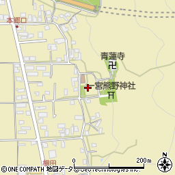 兵庫県丹波市氷上町横田394周辺の地図