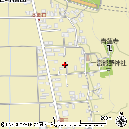 兵庫県丹波市氷上町横田342周辺の地図