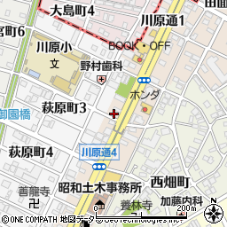 愛知県名古屋市昭和区川原通2丁目13-1周辺の地図