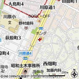 愛知県名古屋市昭和区川原通2丁目9周辺の地図