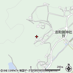 京都府南丹市日吉町志和賀（宮ノ岡）周辺の地図