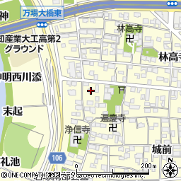 愛知県名古屋市中村区岩塚町郷中80周辺の地図