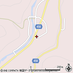 岡山県津山市奥津川467周辺の地図