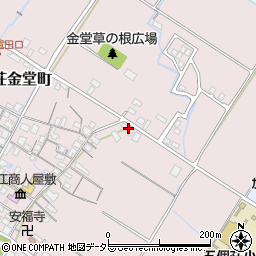 滋賀県東近江市五個荘金堂町341周辺の地図