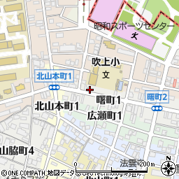 愛知県名古屋市昭和区曙町1丁目11周辺の地図