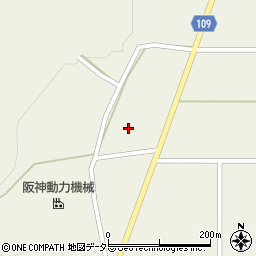 兵庫県丹波市氷上町新郷1250周辺の地図