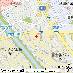静岡県富士市蓼原1209周辺の地図