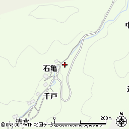 愛知県豊田市菅生町千戸周辺の地図