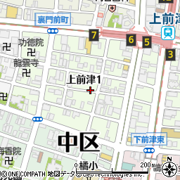 〒460-0013 愛知県名古屋市中区上前津の地図