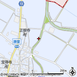 滋賀県東近江市勝堂町1534周辺の地図