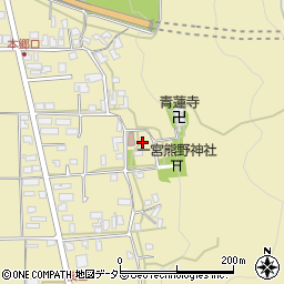 兵庫県丹波市氷上町横田396-1周辺の地図
