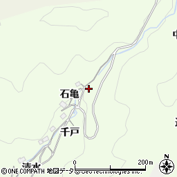 愛知県豊田市菅生町（千戸）周辺の地図