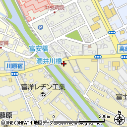 静岡県富士市蓼原1191周辺の地図
