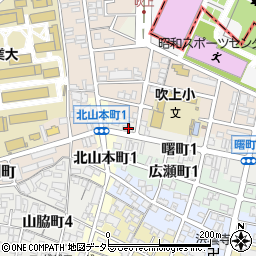 愛知県名古屋市昭和区曙町1丁目9-2周辺の地図