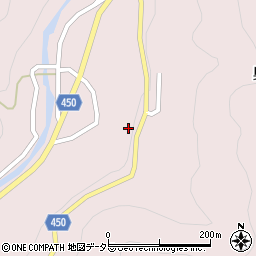 岡山県津山市奥津川578周辺の地図