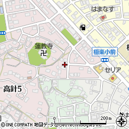 愛知県名古屋市名東区高針4丁目1006周辺の地図