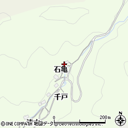 愛知県豊田市菅生町（石亀）周辺の地図