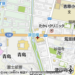 静岡マツダ富士店周辺の地図