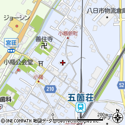 滋賀県東近江市五個荘小幡町575周辺の地図