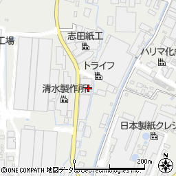 静岡県富士市比奈511周辺の地図