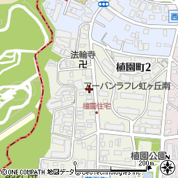 〒465-0077 愛知県名古屋市名東区植園町の地図