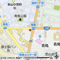オブリック株式会社　富士営業所周辺の地図