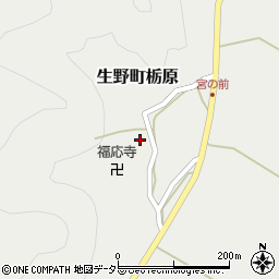 兵庫県朝来市生野町栃原528周辺の地図