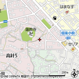 愛知県名古屋市名東区高針4丁目1032周辺の地図