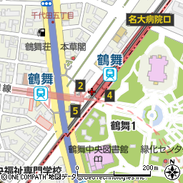 ドトールコーヒーショップＪＲ鶴舞駅店周辺の地図