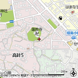 愛知県名古屋市名東区高針4丁目863周辺の地図