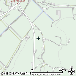 京都府南丹市日吉町志和賀（下里）周辺の地図