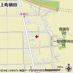 兵庫県丹波市氷上町横田338周辺の地図