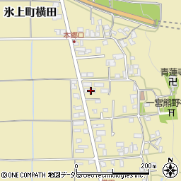 兵庫県丹波市氷上町横田337周辺の地図