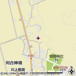 島根県大田市川合町川合神領1535周辺の地図