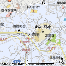 神奈川県足柄下郡真鶴町真鶴521周辺の地図