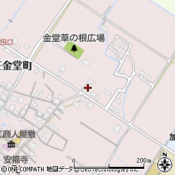 滋賀県東近江市五個荘金堂町337周辺の地図