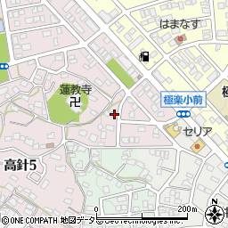 愛知県名古屋市名東区高針4丁目1005周辺の地図